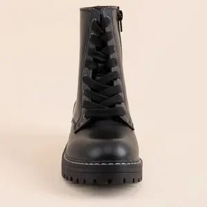 Sugar | Shoes | Sugar Womens Size 1 M Kaedy Lace Up Combat  display picture 2